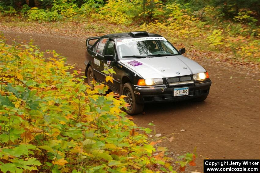 Matt Nykanen / Lars Anderson BMW 328i on SS2, Bob Lake I.