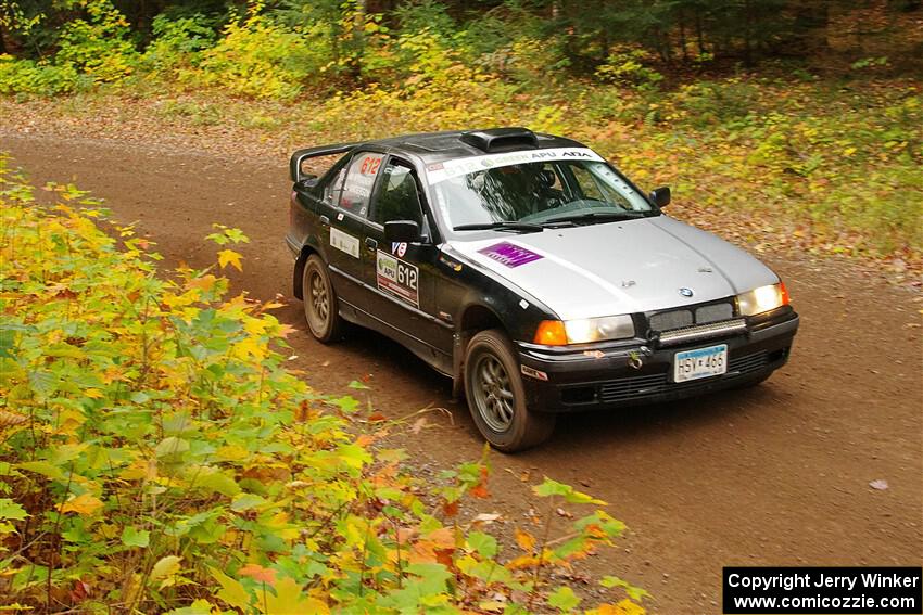 Matt Nykanen / Lars Anderson BMW 328i on SS2, Bob Lake I.