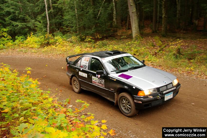 Matt Nykanen / Lars Anderson BMW 328i on SS2, Bob Lake I.