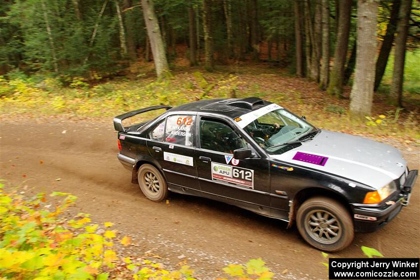 Matt Nykanen / Lars Anderson BMW 328i on SS2, Bob Lake I.