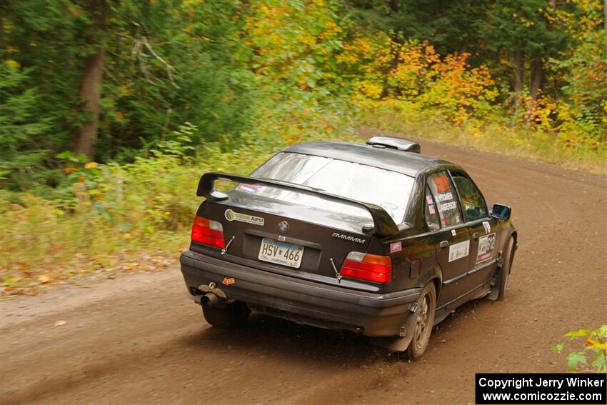 Matt Nykanen / Lars Anderson BMW 328i on SS2, Bob Lake I.