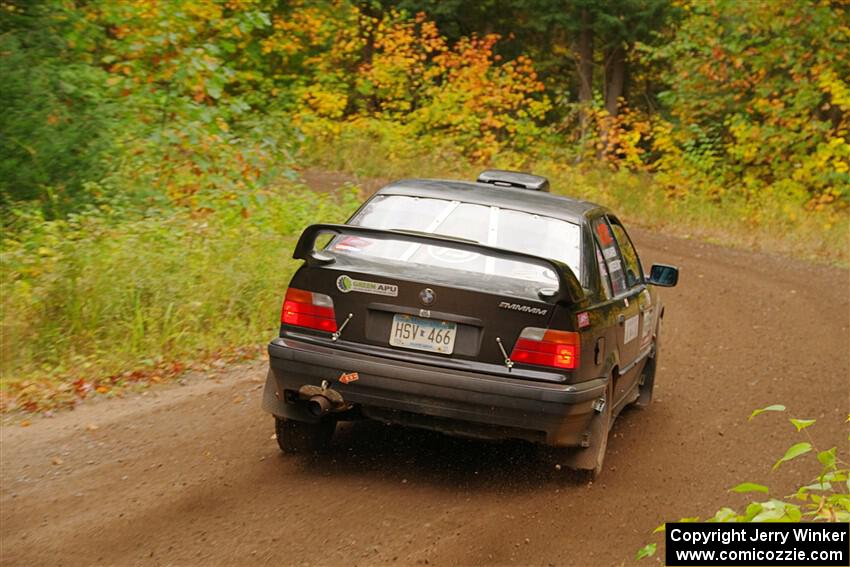 Matt Nykanen / Lars Anderson BMW 328i on SS2, Bob Lake I.