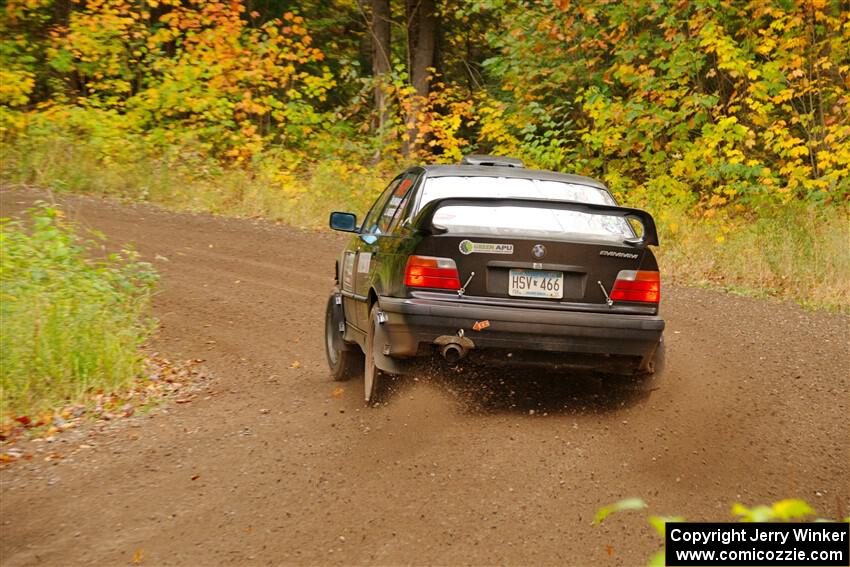 Matt Nykanen / Lars Anderson BMW 328i on SS2, Bob Lake I.