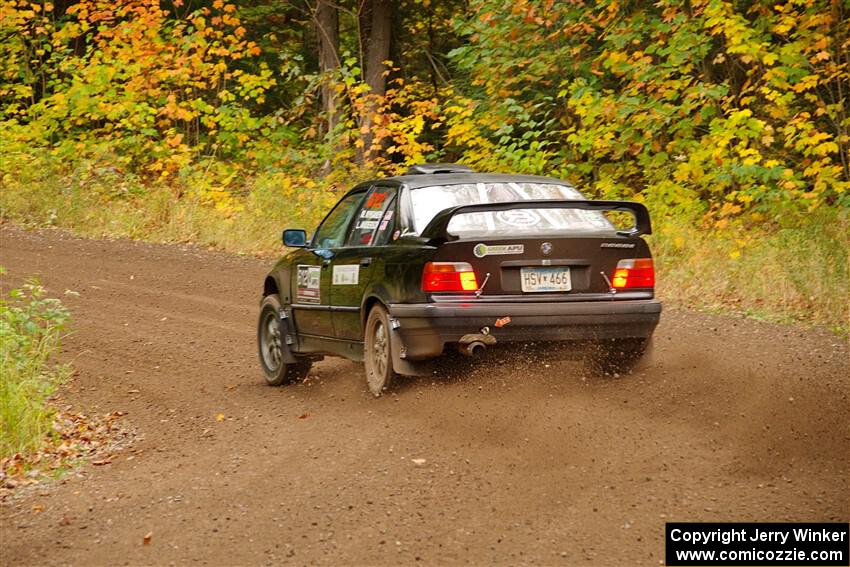 Matt Nykanen / Lars Anderson BMW 328i on SS2, Bob Lake I.