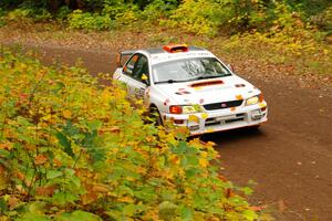 Richard Donovan / Greg Donovan Subaru Impreza on SS2, Bob Lake I.