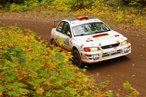 Richard Donovan / Greg Donovan Subaru Impreza on SS2, Bob Lake I.