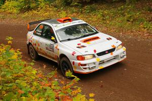 Richard Donovan / Greg Donovan Subaru Impreza on SS2, Bob Lake I.