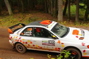 Richard Donovan / Greg Donovan Subaru Impreza on SS2, Bob Lake I.