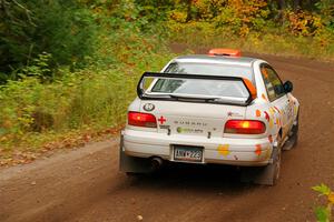 Richard Donovan / Greg Donovan Subaru Impreza on SS2, Bob Lake I.