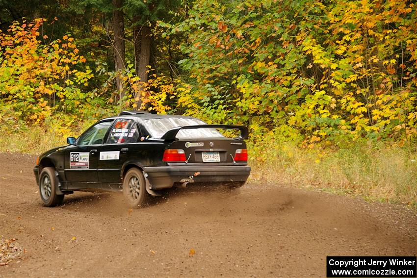 Matt Nykanen / Lars Anderson BMW 328i on SS2, Bob Lake I.