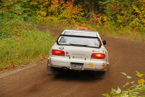 Richard Donovan / Greg Donovan Subaru Impreza on SS2, Bob Lake I.