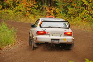 Richard Donovan / Greg Donovan Subaru Impreza on SS2, Bob Lake I.