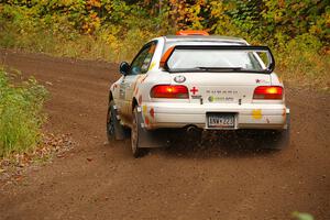 Richard Donovan / Greg Donovan Subaru Impreza on SS2, Bob Lake I.