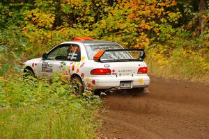 Richard Donovan / Greg Donovan Subaru Impreza on SS2, Bob Lake I.