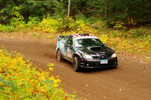 Matt James / Jackie James Subaru Impreza on SS2, Bob Lake I.