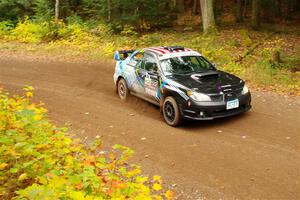 Matt James / Jackie James Subaru Impreza on SS2, Bob Lake I.