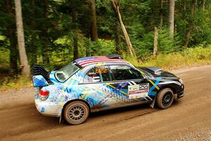 Matt James / Jackie James Subaru Impreza on SS2, Bob Lake I.