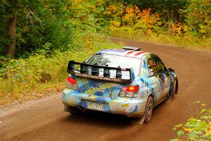 Matt James / Jackie James Subaru Impreza on SS2, Bob Lake I.