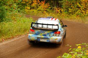 Matt James / Jackie James Subaru Impreza on SS2, Bob Lake I.