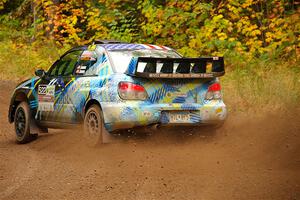 Matt James / Jackie James Subaru Impreza on SS2, Bob Lake I.