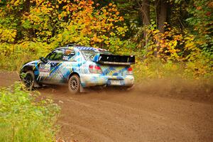 Matt James / Jackie James Subaru Impreza on SS2, Bob Lake I.