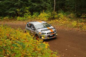 Matt Hoffman / Matt Pionk Chevy Sonic RS on SS2, Bob Lake I.