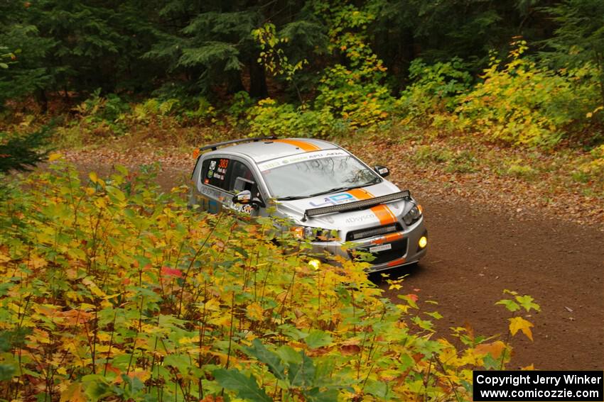 Matt Hoffman / Matt Pionk Chevy Sonic RS on SS2, Bob Lake I.