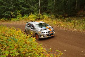 Matt Hoffman / Matt Pionk Chevy Sonic RS on SS2, Bob Lake I.