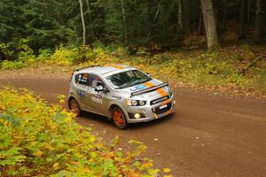 Matt Hoffman / Matt Pionk Chevy Sonic RS on SS2, Bob Lake I.