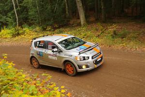 Matt Hoffman / Matt Pionk Chevy Sonic RS on SS2, Bob Lake I.