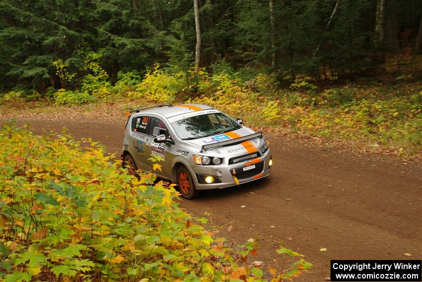 Matt Hoffman / Matt Pionk Chevy Sonic RS on SS2, Bob Lake I.