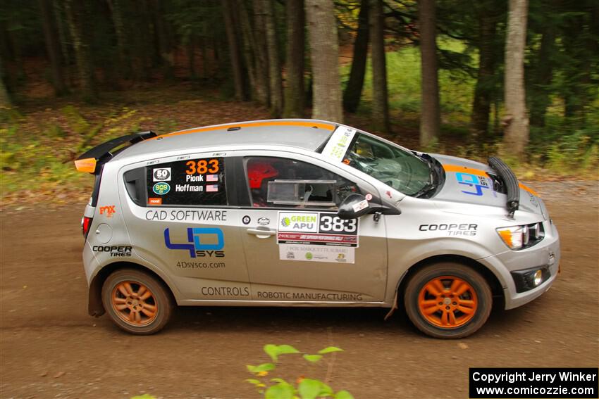 Matt Hoffman / Matt Pionk Chevy Sonic RS on SS2, Bob Lake I.