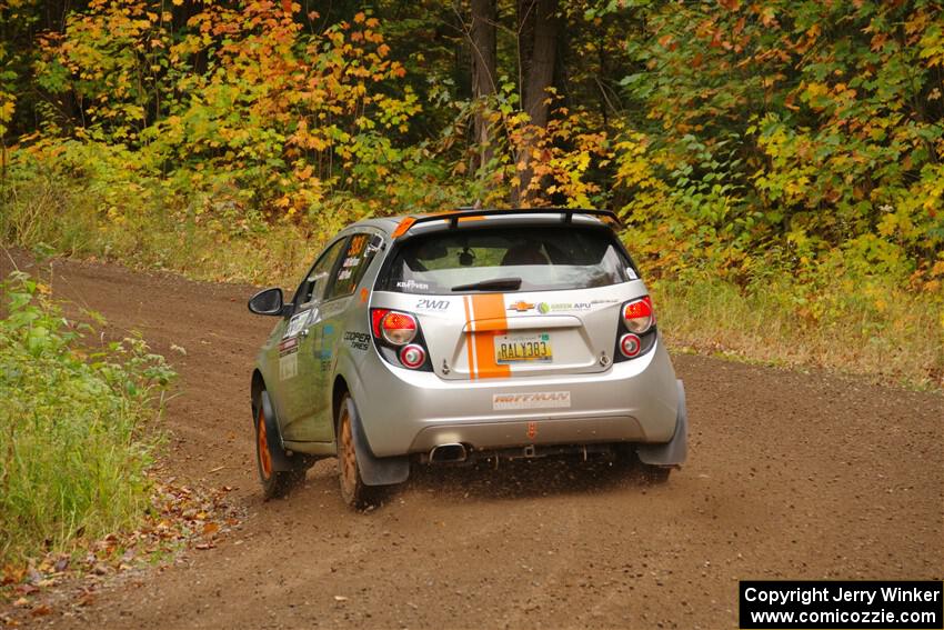 Matt Hoffman / Matt Pionk Chevy Sonic RS on SS2, Bob Lake I.