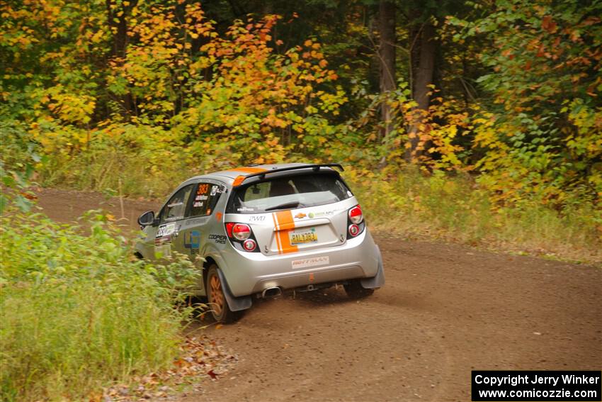 Matt Hoffman / Matt Pionk Chevy Sonic RS on SS2, Bob Lake I.