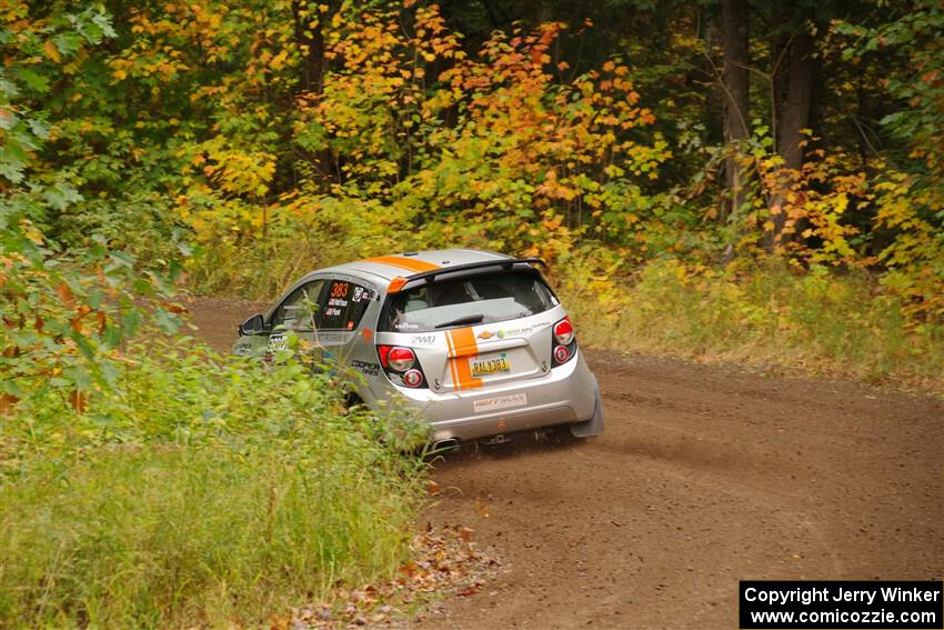 Matt Hoffman / Matt Pionk Chevy Sonic RS on SS2, Bob Lake I.