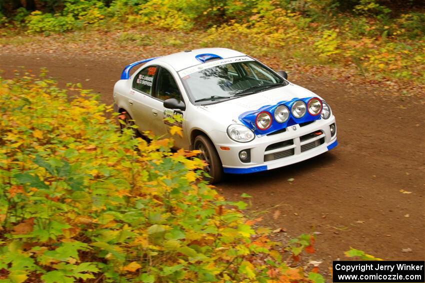 Doug B. Shepherd / Chris LaBaere Dodge SRT-4 on SS2, Bob Lake I.