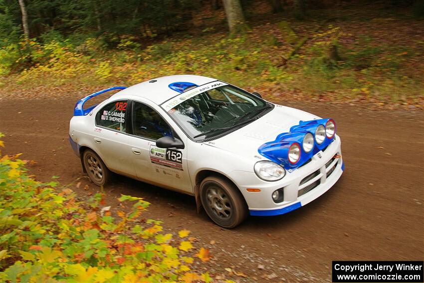 Doug B. Shepherd / Chris LaBaere Dodge SRT-4 on SS2, Bob Lake I.