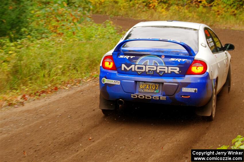 Doug B. Shepherd / Chris LaBaere Dodge SRT-4 on SS2, Bob Lake I.