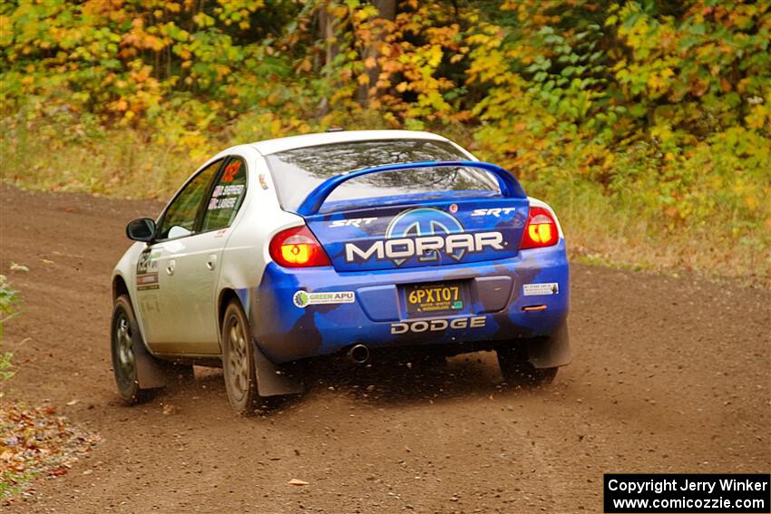 Doug B. Shepherd / Chris LaBaere Dodge SRT-4 on SS2, Bob Lake I.