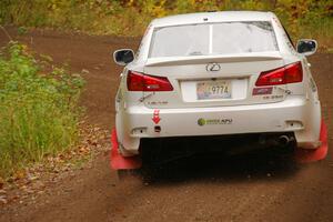 Richo Healey / Michelle Miller Lexus IS250 on SS2, Bob Lake I.