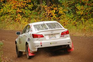 Richo Healey / Michelle Miller Lexus IS250 on SS2, Bob Lake I.