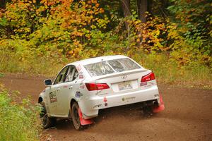 Richo Healey / Michelle Miller Lexus IS250 on SS2, Bob Lake I.