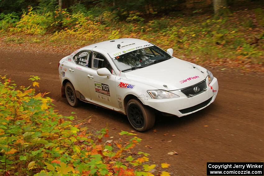 Richo Healey / Michelle Miller Lexus IS250 on SS2, Bob Lake I.