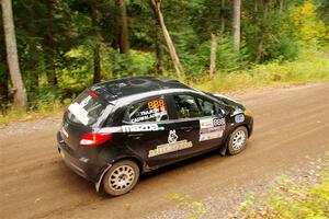 Tommy Cadwalader / Stefan Trajkov Mazda 2 on SS2, Bob Lake I.