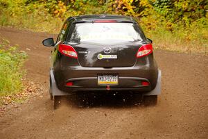 Tommy Cadwalader / Stefan Trajkov Mazda 2 on SS2, Bob Lake I.