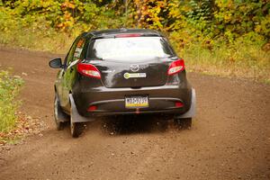 Tommy Cadwalader / Stefan Trajkov Mazda 2 on SS2, Bob Lake I.