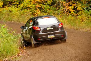 Tommy Cadwalader / Stefan Trajkov Mazda 2 on SS2, Bob Lake I.