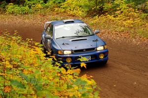 Corey Morris / Josh Nykanen Subaru Impreza on SS2, Bob Lake I.