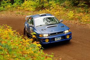 Corey Morris / Josh Nykanen Subaru Impreza on SS2, Bob Lake I.