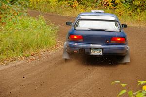 Corey Morris / Josh Nykanen Subaru Impreza on SS2, Bob Lake I.